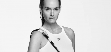 Karl Lagerfeld выпустил сумку-тоут в коллаборации с Эмбер Валлеттой