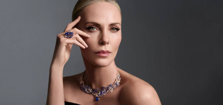 Шарлиз Терон снялась в кампании ювелирной коллекции Dior