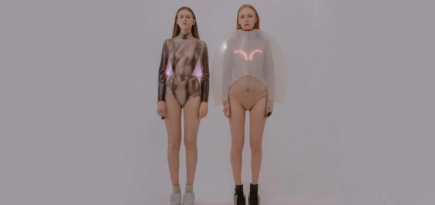 Польский дизайнер Ига Веглинска разработала одежду с индикаторами уровня стресса