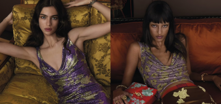 Versace показал рекламную кампанию коллекции весна-лето 2025