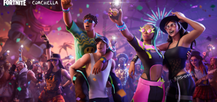 В Fortnite появилась серия виртуальных образов в стиле фестиваля Coachella