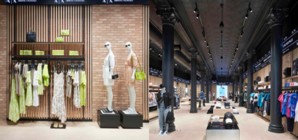Armani Exchange открыл новый флагманский магазин в Сохо