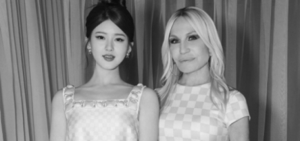 Китайская актриса Чжао Лусы стала амбассадором Versace