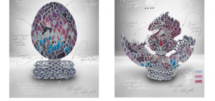 Fabergé создал драгоценное драконье яйцо в стиле «Игры престолов»