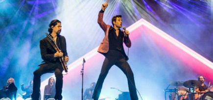 Группа The Killers представила новую песню на фестивале в Мадриде
