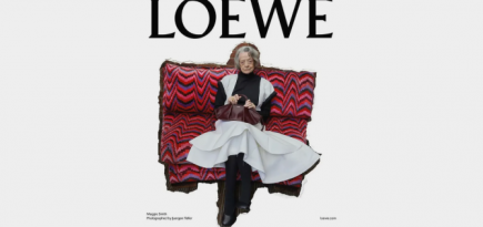 Звезда «Гарри Поттера» Мэгги Смит снялась в рекламной кампании Loewe