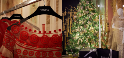 Модный дом Yanina провел предновогодний коктейль