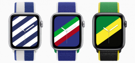Apple выпустила коллекцию ремешков для Apple Watch с флагами 22 стран