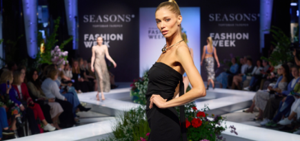 В торговой галерее Seasons состоялся показ купальников сети Estelle Adony