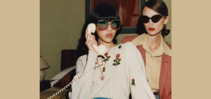 Gucci представил новую рекламную кампанию солнцезащитных очков