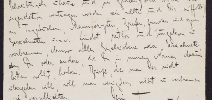 Национальная библиотека Израиля опубликовала рисунки, письма и рукописи Франца Кафки