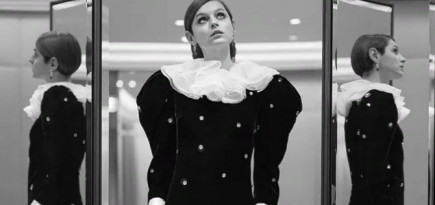 Звезда сериала «Корона» Эмма Коррин объявила о розыгрыше своего наряда Miu Miu в стиле Пьеро