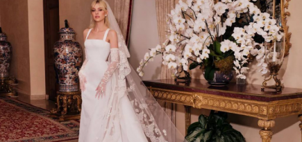 Пьерпаоло Пиччоли создал платье для свадьбы Николы Пельтц и Бруклина Бекхэма