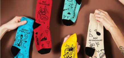 St.Friday Socks выпустил носки к 200-летию Достоевского