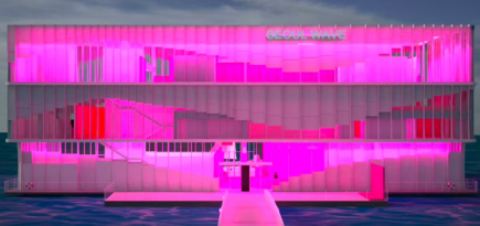 Valentino устанавливает розовые инсталляции по всему миру