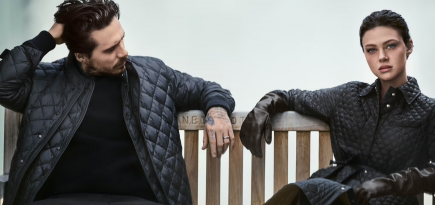 Бруклин Бекхэм и Никола Пельтц стали лицами кампании осенней коллекции Moncler