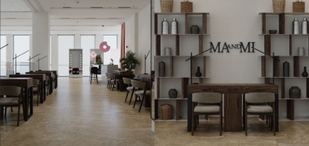 Новая студия сети MA&MI открылась в универмаге «Цветной»