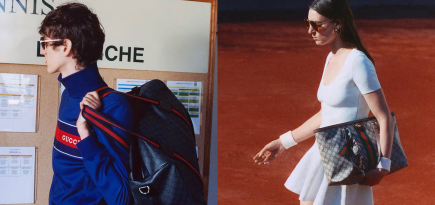 Gucci представил рекламную кампанию новой теннисной коллекции