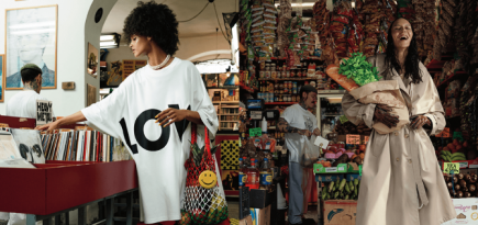 Moschino показал кампанию дебютной коллекции Адриана Аппиолазы