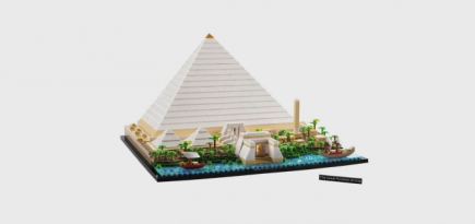 Lego представила набор для создания копии пирамиды в Гизе