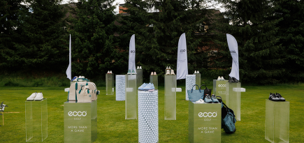 Ecco провел мероприятие по случаю запуска коллекции в гольф-эстетике