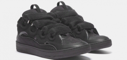 Lanvin выпустил полностью черные кроссовки Curb