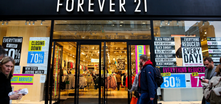 Бренд Forever 21 подал заявление о банкротстве