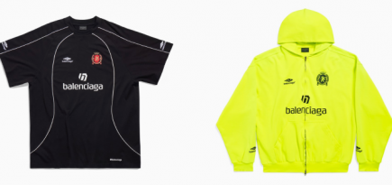 Balenciaga показал капсульную коллекцию, вдохновленную футболом