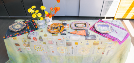 The Dar Store и художница Алиса Маслова выпустили коллекцию текстиля