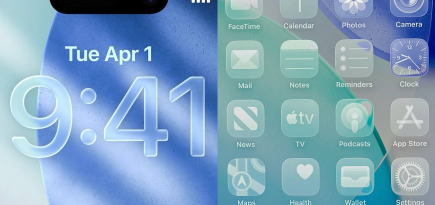 Apple показала обновленный дизайн интерфейса под названием Liquid Glass