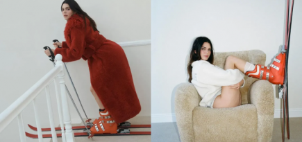 Кендалл Дженнер снялась в праздничной кампании Jacquemus