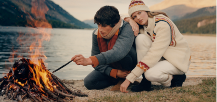 Loro Piana представил праздничную коллекцию с геометрическими узорами