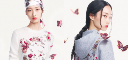 Бабочки и розовый цвет: Dior представил коллекцию к китайскому Новому году