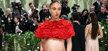 Адвоа Абоа объявила о беременности на Met Gala