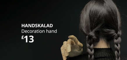 IKEA показала рекламу в стиле сериала «Уэнсдэй» Тима Бертона