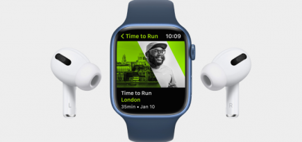 В Apple Fitness+ появились подборки тренировок и аудиогиды для пробежек