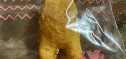 Наггетс в форме персонажа игры Among Us продали на eBay за 100 тысяч долларов​