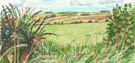 В Париже открылась масштабная выставка Дэвида Хокни