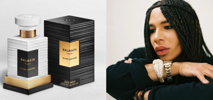 Balmain выпустил новый аромат Blanc Galaxie