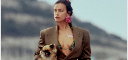 Ирина Шейк снялась в новой кампании Jean Paul Gaultier