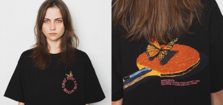 Художник Миша Никатин нарисовал принт для мерча Ping-Pong Club Moscow