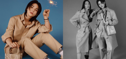 Участник кей-поп-группы Stray Kids Хенджин снялся в кампании Versace