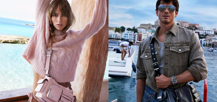 Сьюки Уотерхаус и Логан Лерман снялись в кампании Michael Kors