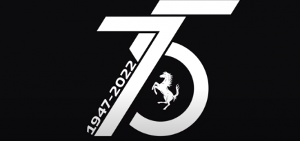 Ferrari показала специальный логотип в честь 75-летия компании