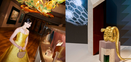 В Шанхае открылась выставка Bvlgari Serpenti Infinito