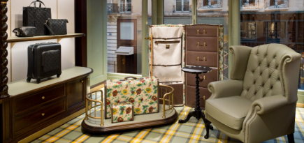 Gucci открыл первый багажный магазин в Париже