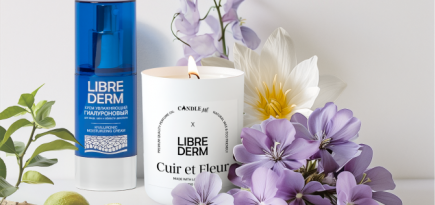 Librederm и Candle Me выпустили коллаборацию к 8 Марта