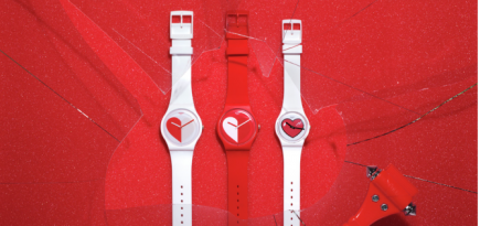 Swatch показал специальную коллекцию часов ко Дню святого Валентина