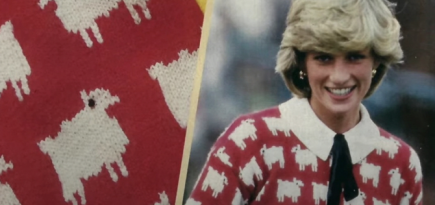 Свитер принцессы Дианы с черной овечкой ушел с молотка за 1,14 миллиона долларов