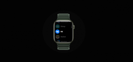 «ВКонтакте» запустил приложение для умных часов Apple Watch